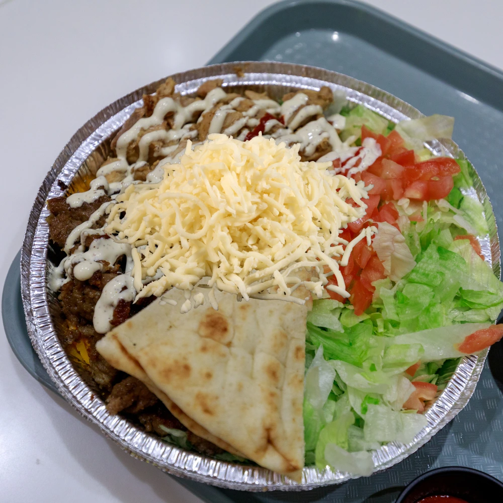 Extra gyros tál